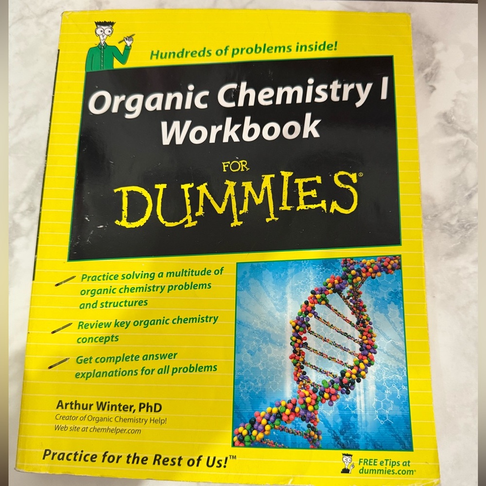 Organic chemistry 1 workbook for dummies